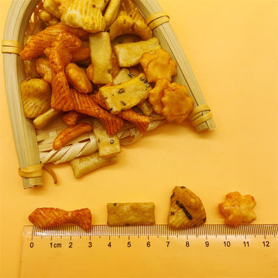 Gluten Free Japanese rice crackers exotic baked rice snack food low fat baked grain biscuit Korean party snack