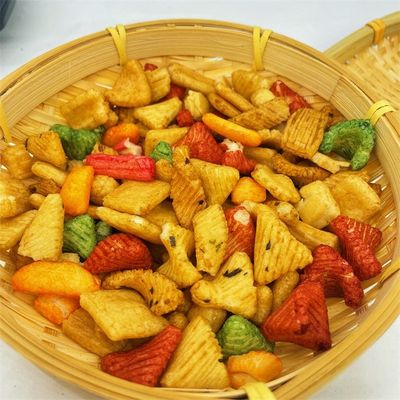 Goede prijs oem gepufte rijst knapperige cracker in bulksnack Chinese fabrikanten online