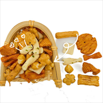 Prezzo buono Cracker di riso fritto irresistibilmente deliziosi per i consumatori attenti alla salute! in linea