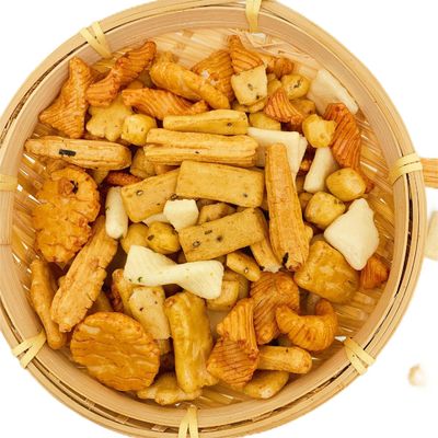 Authentic Japanese Rice Cracker Snacks Imported for Irresistible Taste