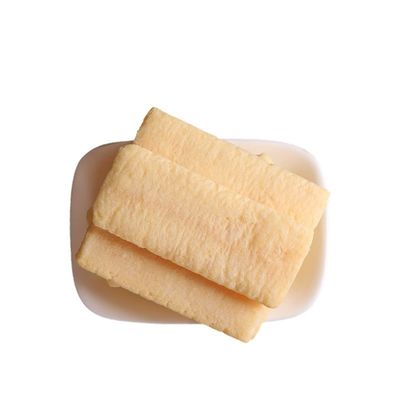 Eggcellent Crunch: Yellow Square Rice Crackers Authentic Korean Taste