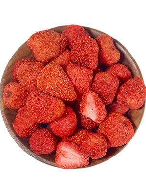 25% Sugar Content Sweetened FD Strawberry Mix 5kg Bulk For Snacking