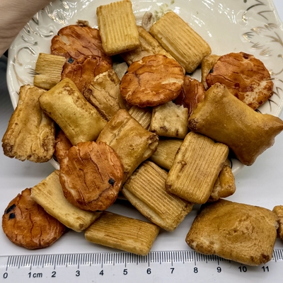 Mixed Senbei Crackers 2–4cm | Savory Japanese Snack Bulk Supply
