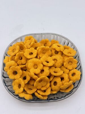 Crispy Flower-Shaped Snack – Light & Crunchy Healthy Asian Snack