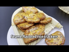 Crispy Rice Crackers Seaweed Curry Chili Black Pepper Flavor Snack Fried Rice Cracker