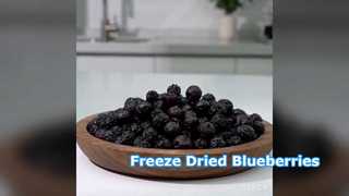 Premium Freeze Dried Blueberries Bulk Healthy Snack