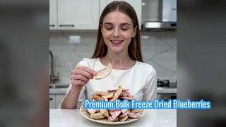 Crunchy Freeze Dried Peach Slices Healthy Fruit Snack Review