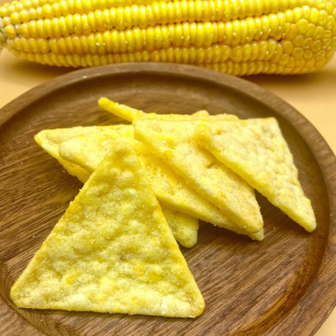 Triangle Corn Cracker Chips Delight Golden Flavorful and Perfectly Crispy